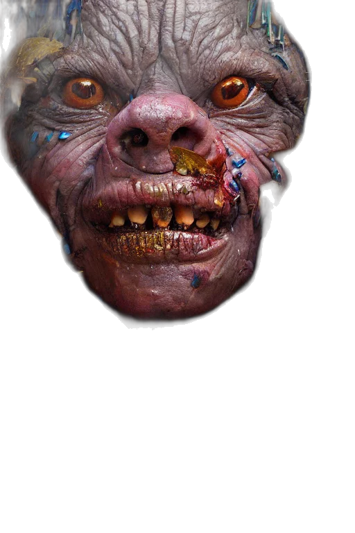 mask, creature, face, animal, photorealistic, 3d render, concept art, fantasy art transparent PNG cut-out