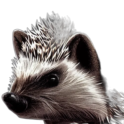 animal, creature, staff, hair transparent PNG cut-out