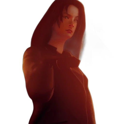 jacket, staff, face, dress transparent PNG cut-out