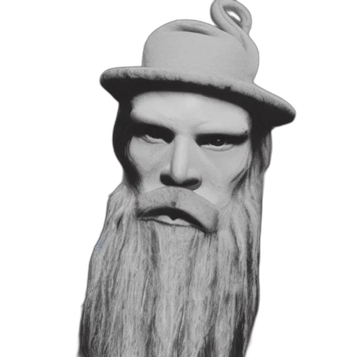hat, face, mask, staff transparent PNG cut-out
