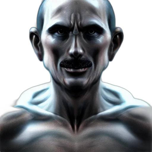 face, mask, creature, robot transparent PNG cut-out