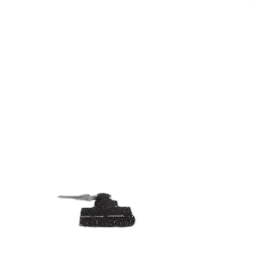 hat, weapon, robot, staff, 3d render, concept art, photorealistic, monochrome transparent PNG cut-out