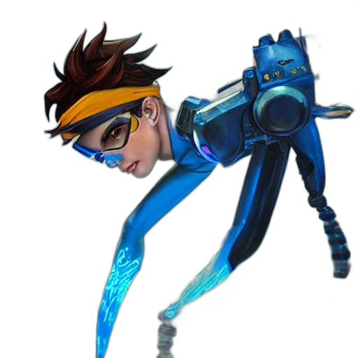 staff, robot, weapon, creature transparent PNG cut-out