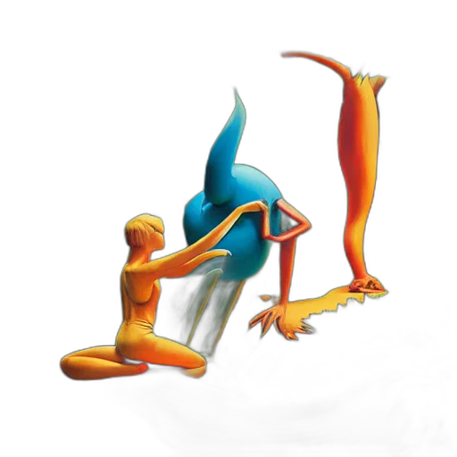 robot, staff, creature, furniture transparent PNG cut-out