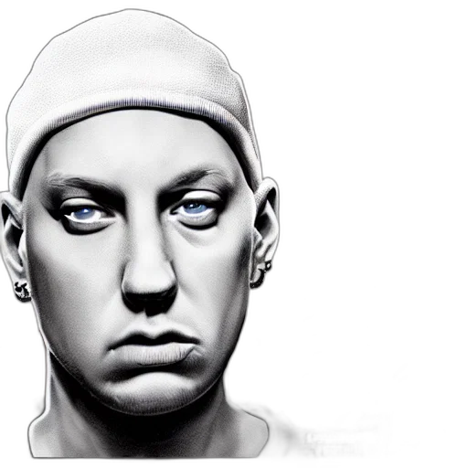 face, mask, hat, photorealistic transparent PNG cut-out