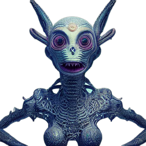 mask, creature, robot, staff transparent PNG cut-out