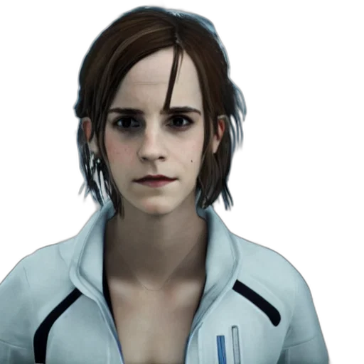 face, jacket, staff, concept art transparent PNG cut-out