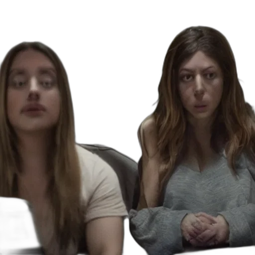 face, hair, concept art, film, still, unfriended transparent PNG cut-out