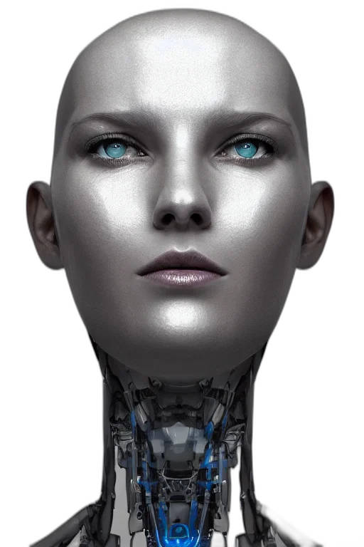 robot, face, jewelry, mask, cyberpunk, 3d render, concept art, photorealistic transparent PNG cut-out