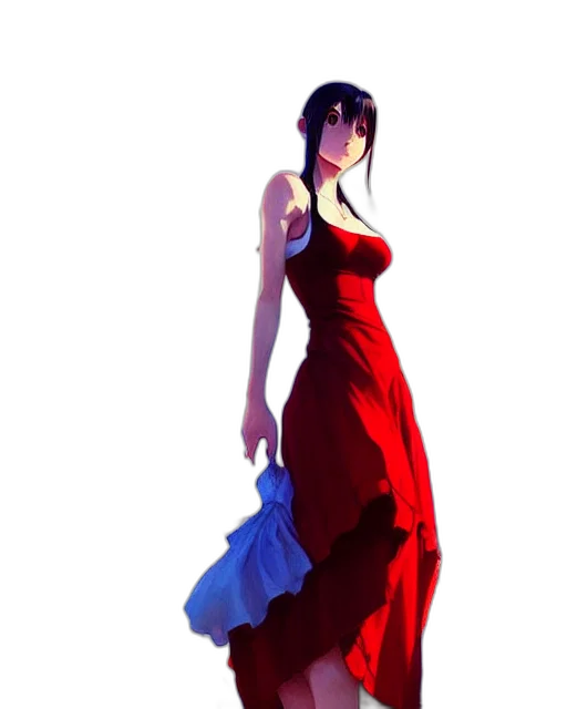 dress, concept art, 3d render, pixel art transparent PNG cut-out