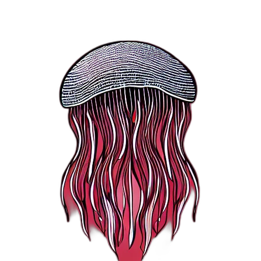 hair, hat, crown, creature, watercolor, concept art, pixel art, fantasy art transparent PNG cut-out