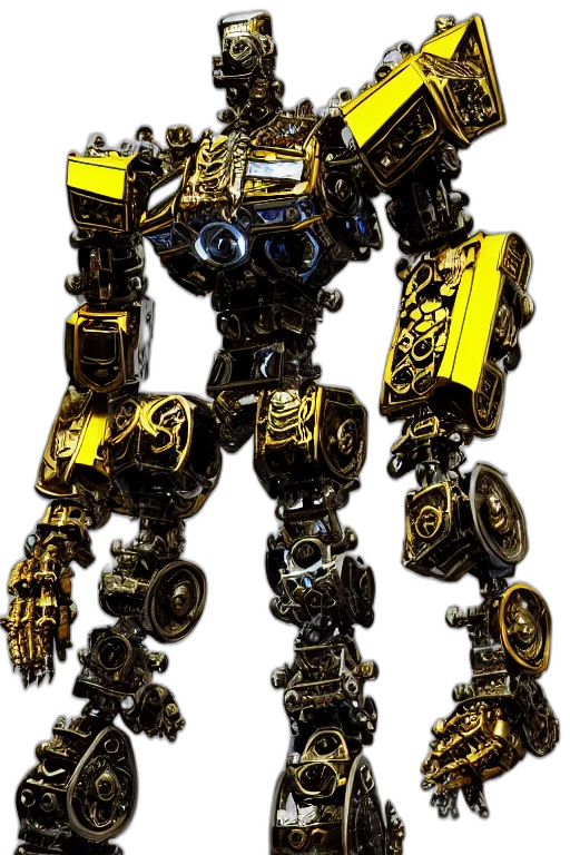 robot, weapon, animal, concept art, 3d render, intricate, ornate, boxing transparent PNG cut-out
