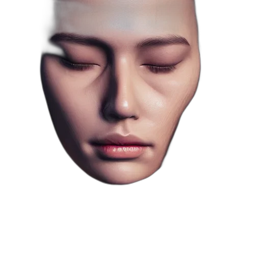 face, mask, robot, crown transparent PNG cut-out