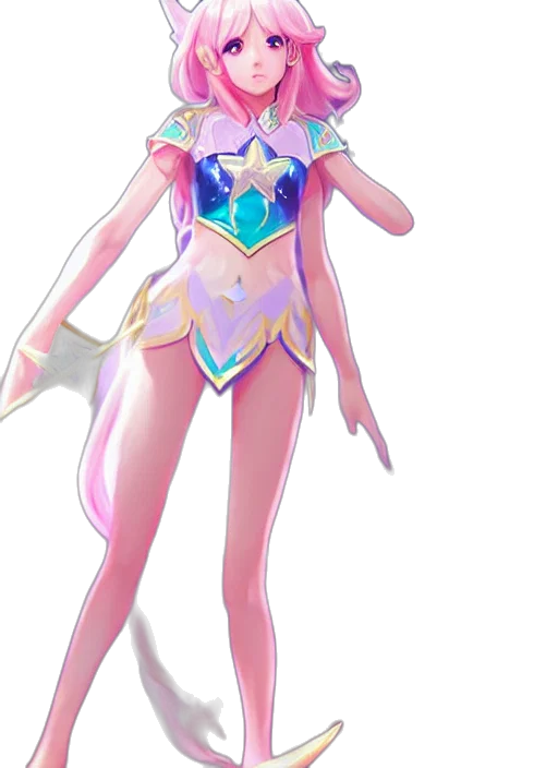 staff, dress, mask, concept art, vaporwave, anime, 3d render, pastel transparent PNG cut-out