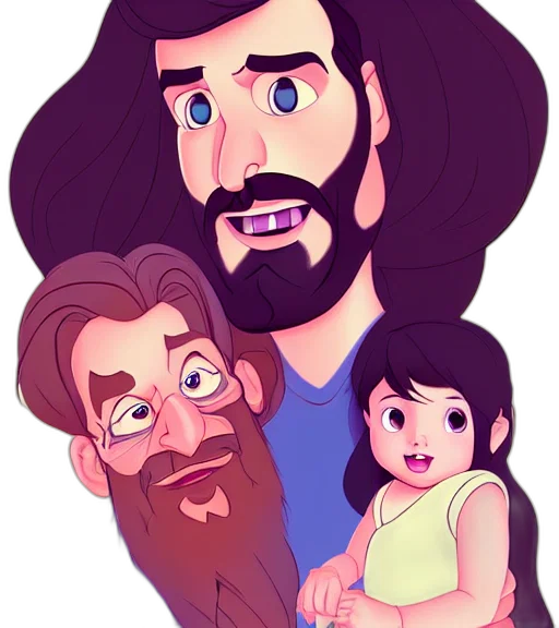 hair, face, cartoon, pixel art, anime, concept art, long, haired transparent PNG cut-out