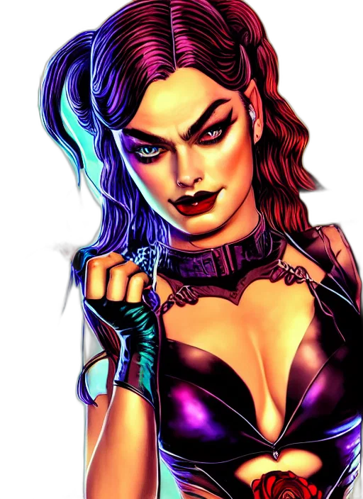 jewelry, comic book art, fantasy art, cyberpunk transparent PNG cut-out