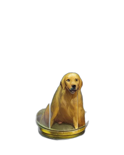 animal, creature, staff, weapon transparent PNG cut-out