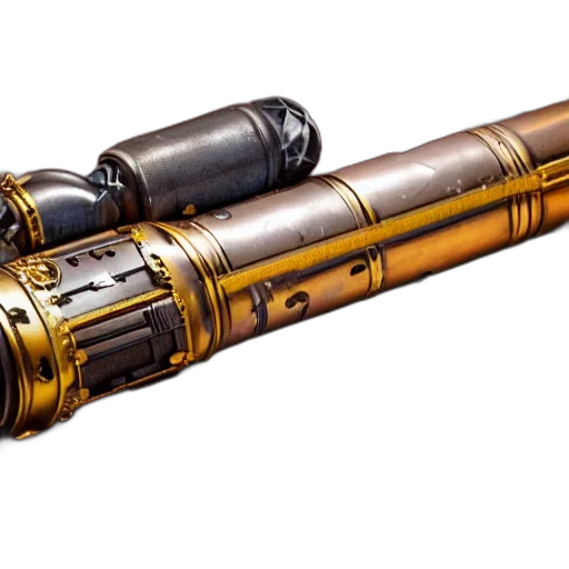 weapon, sword, staff, 3d render transparent PNG cut-out