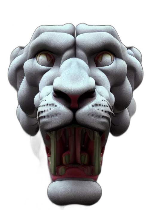 face, mask, crown, creature transparent PNG cut-out