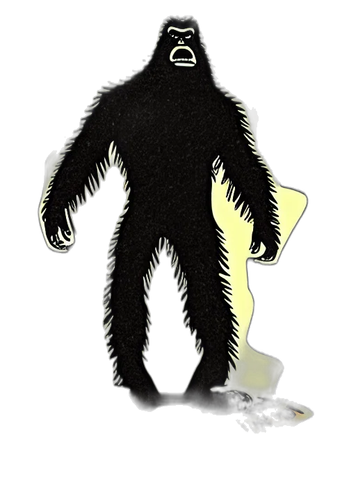 creature, staff, mask, jacket transparent PNG cut-out