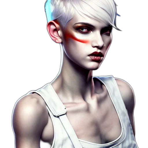 face, staff, concept art, fantasy art, cyberpunk, photorealistic, monochrome, pastel transparent PNG cut-out