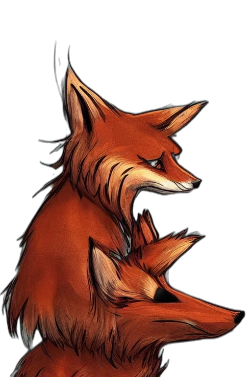animal, creature, staff, mask, watercolor, concept art, pixel art, fantasy art transparent PNG cut-out