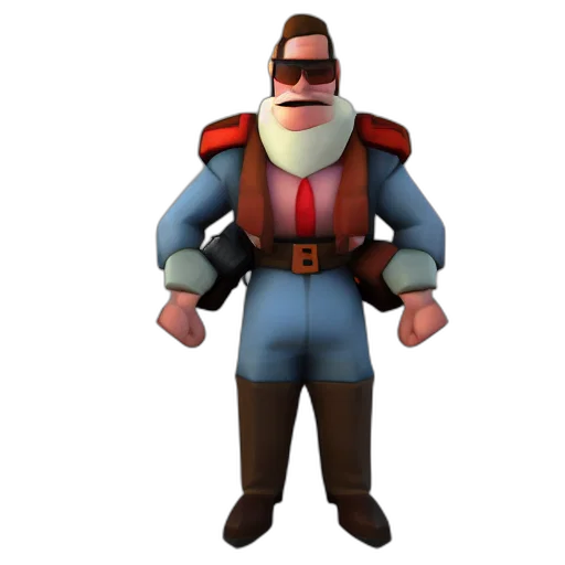 staff, jacket, weapon, robot, 3d render, concept art, cartoon, pixel art transparent PNG cut-out