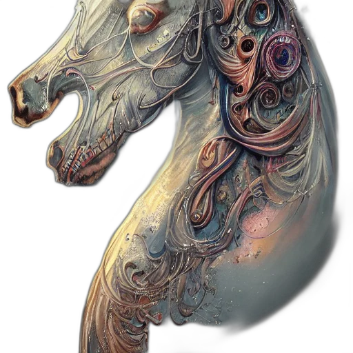 jewelry, mask, dragon, animal transparent PNG cut-out