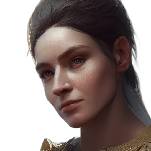 face, crown, staff, dragon transparent PNG cut-out