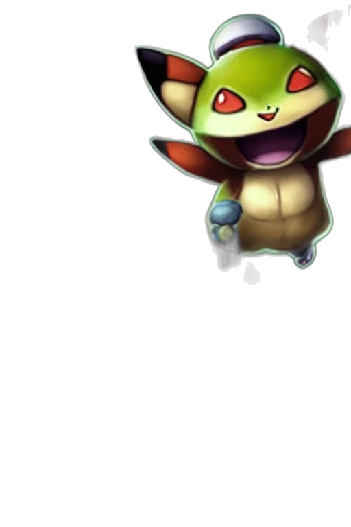 staff, mask, creature, face transparent PNG cut-out