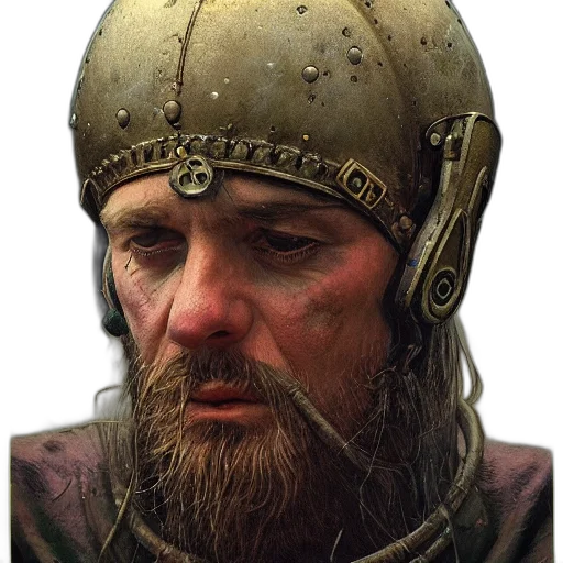 face, crown, hat, sword transparent PNG cut-out