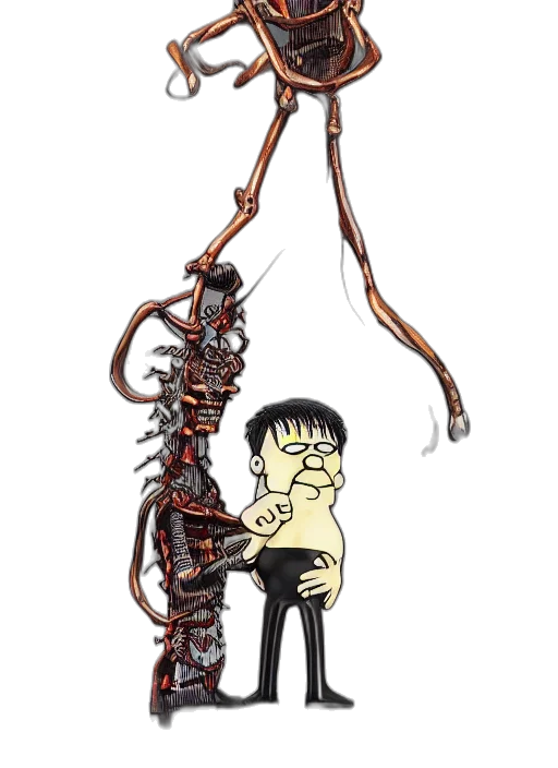staff, creature, weapon, animal transparent PNG cut-out