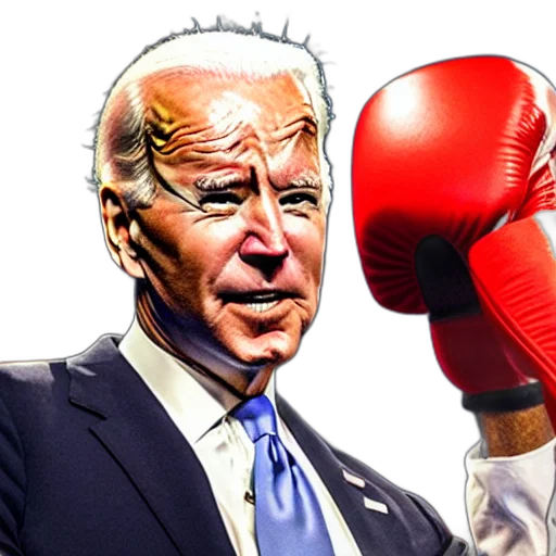 weapon, joe, biden, boxing, match, brain transparent PNG cut-out