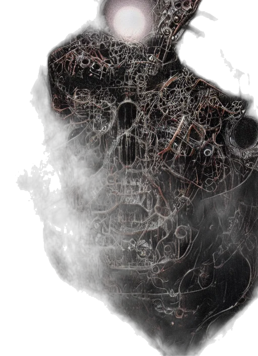 mask, face, jacket, robot transparent PNG cut-out