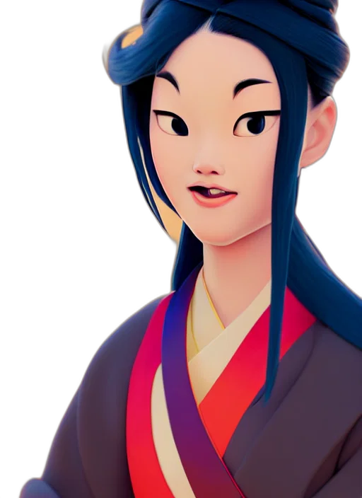 staff, face, crown, concept art, 3d render, anime, cartoon, blue transparent PNG cut-out