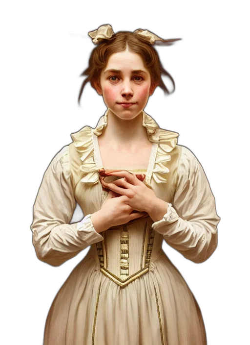 dress, face, jewelry, staff, oil painting, photorealistic, concept art, fantasy art transparent PNG cut-out