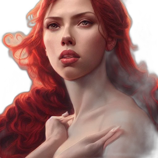 face, crown, fantasy art, photorealistic transparent PNG cut-out