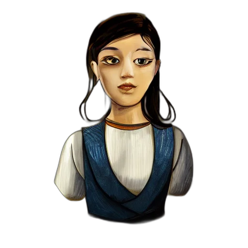 staff, face, jewelry, fantasy art transparent PNG cut-out
