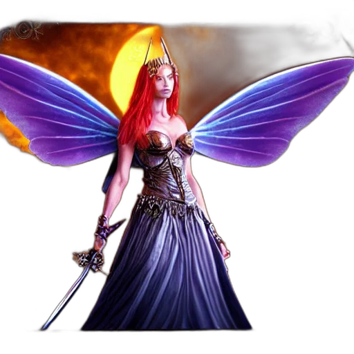 fantasy art, concept art, 3d render, pixel art transparent PNG cut-out