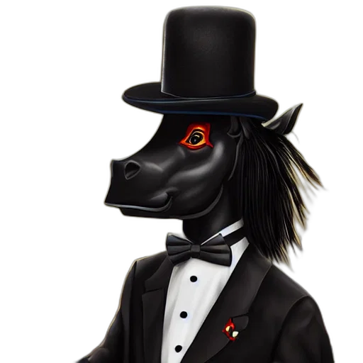 mask, hat, staff, animal transparent PNG cut-out