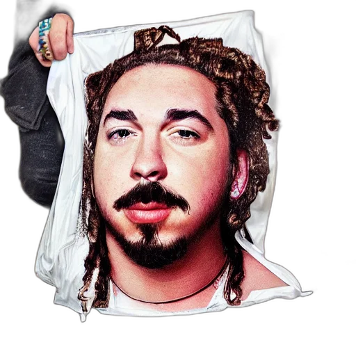 jacket, face, mask, hair transparent PNG cut-out