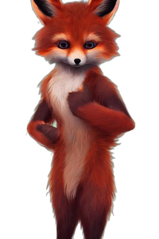 animal, staff, creature, concept art, watercolor, fantasy art, photorealistic, red transparent PNG cut-out