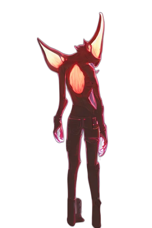 mask, creature, staff, animal, concept art, fantasy art, 3d render, watercolor transparent PNG cut-out