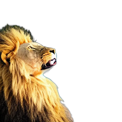 animal, crown, creature, photorealistic transparent PNG cut-out