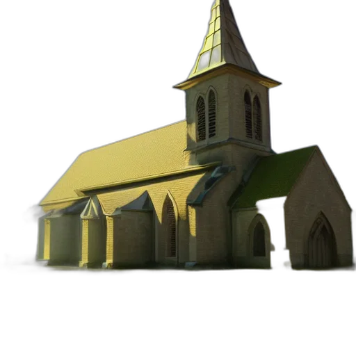 building, 3d render, concept art, photorealistic transparent PNG cut-out