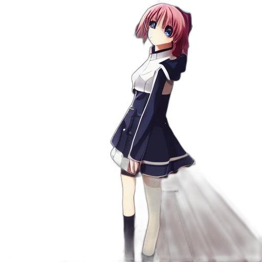 dress, staff, robot, weapon transparent PNG cut-out