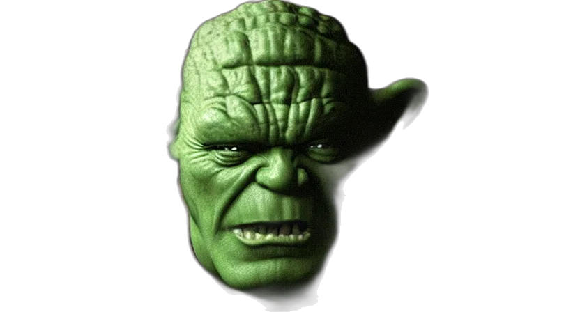 mask, face, creature, staff transparent PNG cut-out