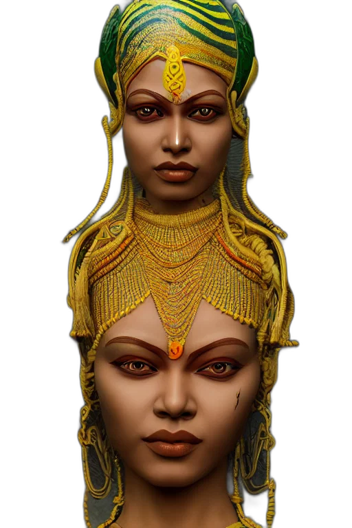 face, crown, jewelry, mask transparent PNG cut-out