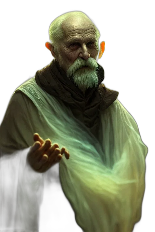 staff, face, mask, creature, fantasy art, concept art, photorealistic, pixel art transparent PNG cut-out