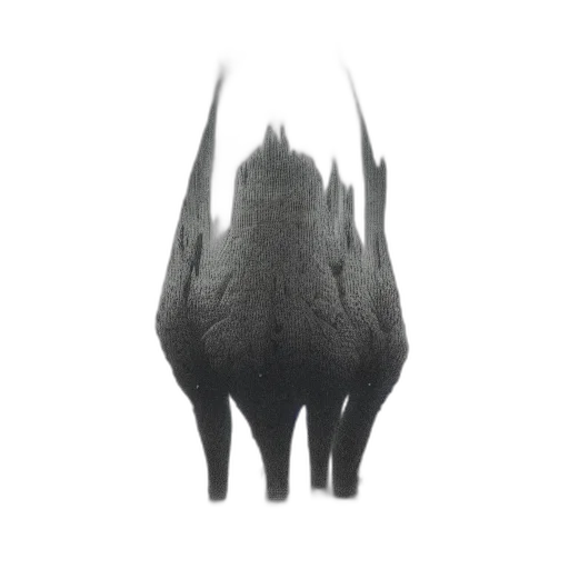 crown, creature, animal, dragon, concept art, 3d render, fantasy art, photorealistic transparent PNG cut-out